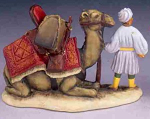 Camel with tender back view created by Olszewski