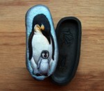 Penguin Nature's Canvas by Olszewski for Enesco available July 2009 on the artist's website www.olszewskistudsio-retail.com