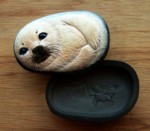 Seal Pup Nature's Canvas by Olszewski for Enesco available July 2009 on the artist's website www.olszewskistudios-retail.com