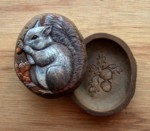 Squirrel Nature's Canvas by Olszewski for Enesco available July 2009 on the artist's website www.olszewskistudios-retail.com
