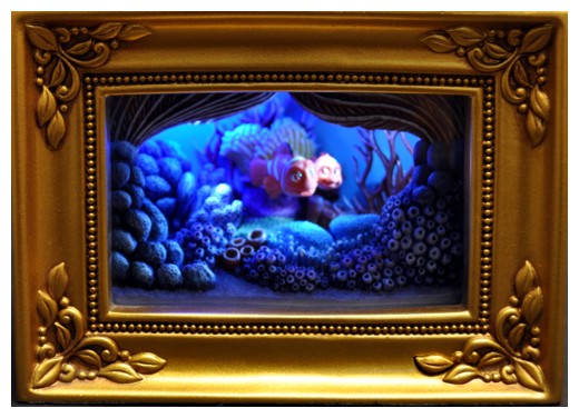 Olszewski Disney Gallery of Light Finding Nemo Marlin and Nemo