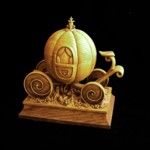 Cinderella's Pumpkin Coach Heirloom Box by Olszewski for Enesco available June 2009 on the artist's website www.olszewskistudios-retail.com