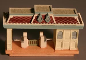 Olszewski Disneyland Main Street, U.S.A. Front Turn Stiles Platform Accessory