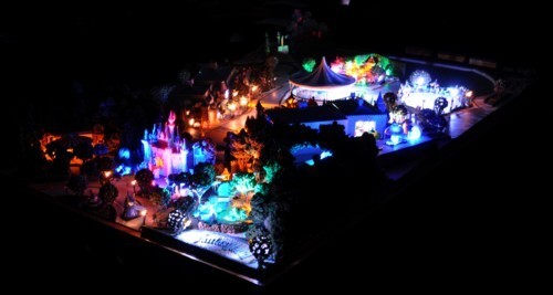 Lighted Disneyland~Fantasyland Platform Loaded