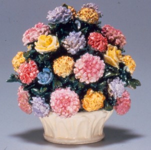 Olszewski Historical Series Floral Bouquet Pompadour