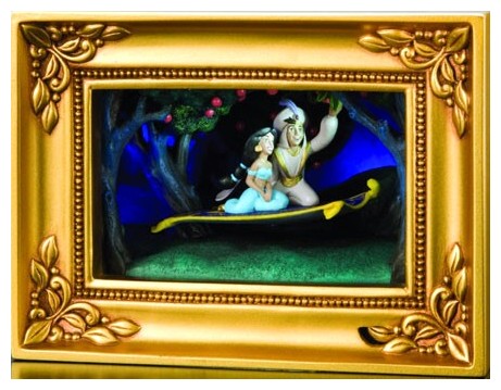 Olszewski Disney Gallery of Light Aladdin Magic Carpet Ride