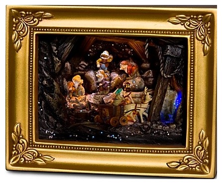 Olszewski Disney Snow White and Seven Dwarfs Gallery of Light Diamond Mine