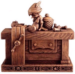 Pinocchio Work Bench Heirloom Box