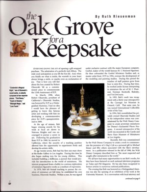 IUP Summer 1999 Article on Robert Olszewski