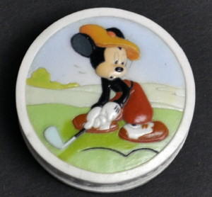 Olszewski Mickey Mouse as a Golfer PokitPal