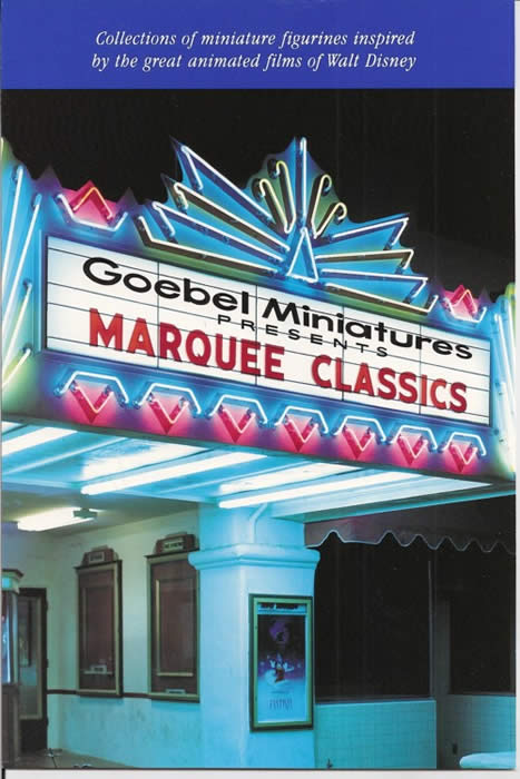 Cover page for Marquee Classics Collection