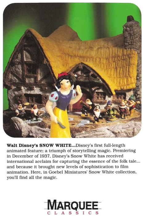 Marquee Classics Snow White and the Seven Dwarfs Brochure Front Page