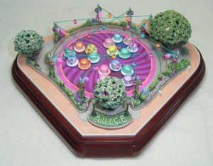 Alice in Wonderland Mad Tea Party Tea Cups Attraction