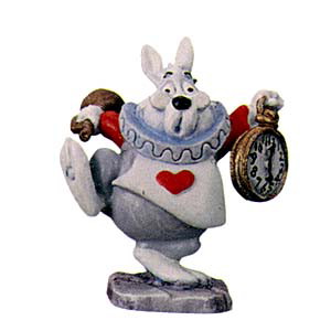 Olszewski Disney Enchanted Places Alice in Wonderland White Rabbit