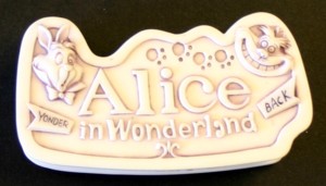 Alice in Wonderland Caterpillar Back