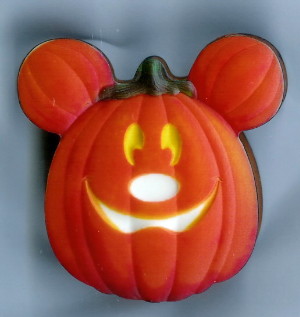 Olszewski Mickey Pumpkin Face PokitPal Top