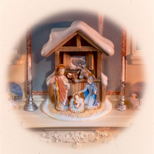 Nativity on Mantel