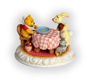 Olszewski Story Time Harmony Ball Winnie The Pooh A Visit to Rabbit's House