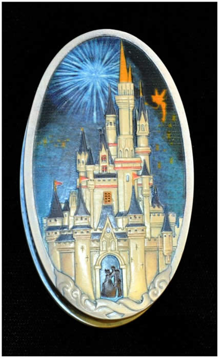 Olszewski Disney Pokitpals Collection Cinderella Castle Top View