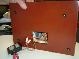 Removing the Electrical Box from the Wooden Base