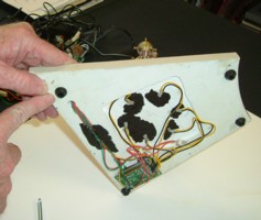 The Sculpture Base After the Wood Base is separated