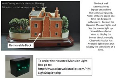 Haunted Mansion Scene Description