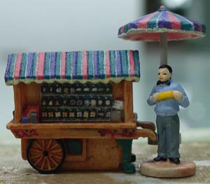 Olszewski Mainstreet Pin Trading Cart